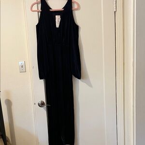 Elegant Black Maxi Dress